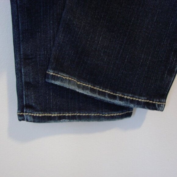 Silver Suki Slim Jeans Dark Wash Skinny Straight Tall Size 28 W28 L31 - Picture 15 of 15